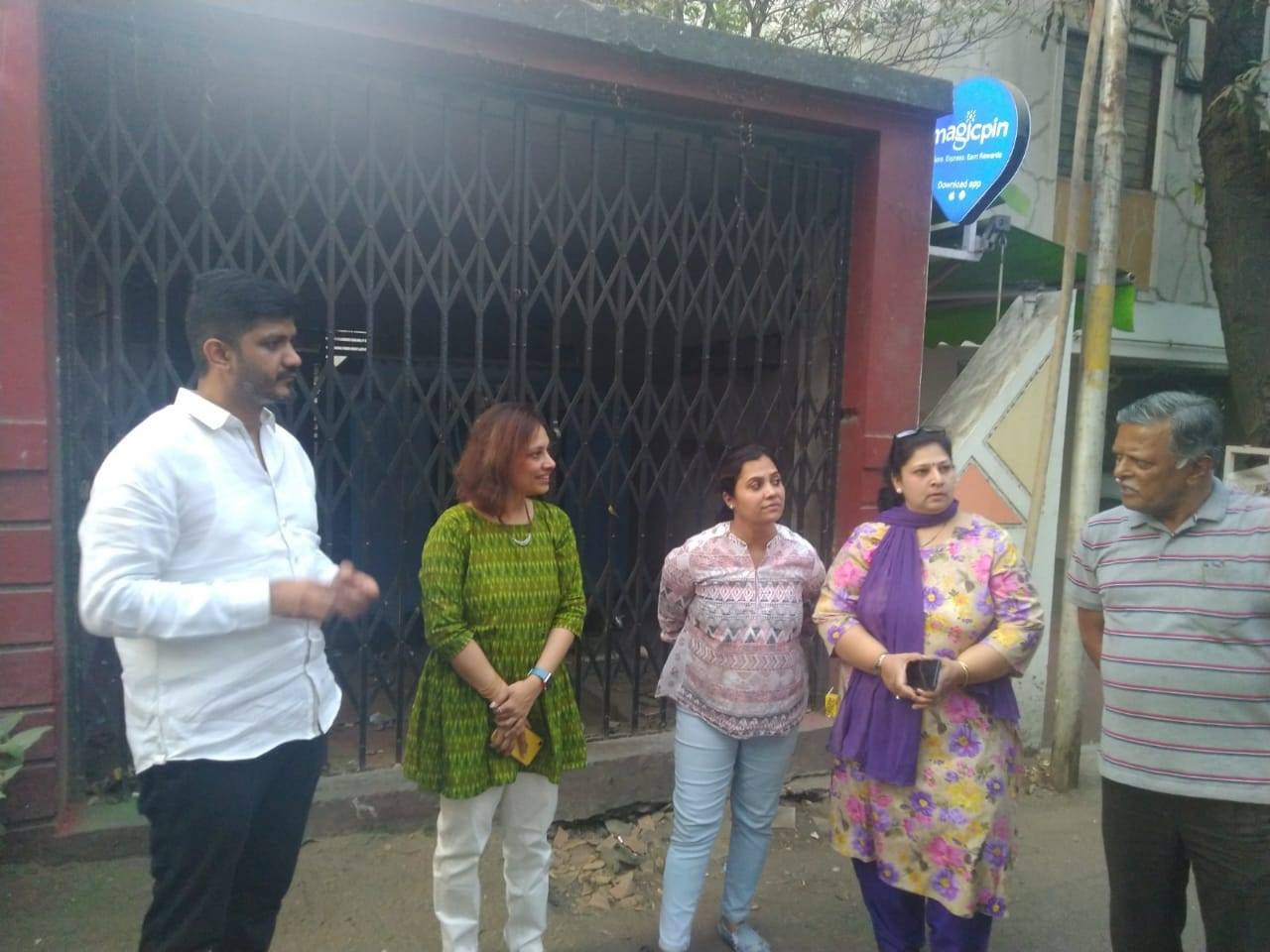 CITIZEN CONNECT- with residents of Fergusson College Road